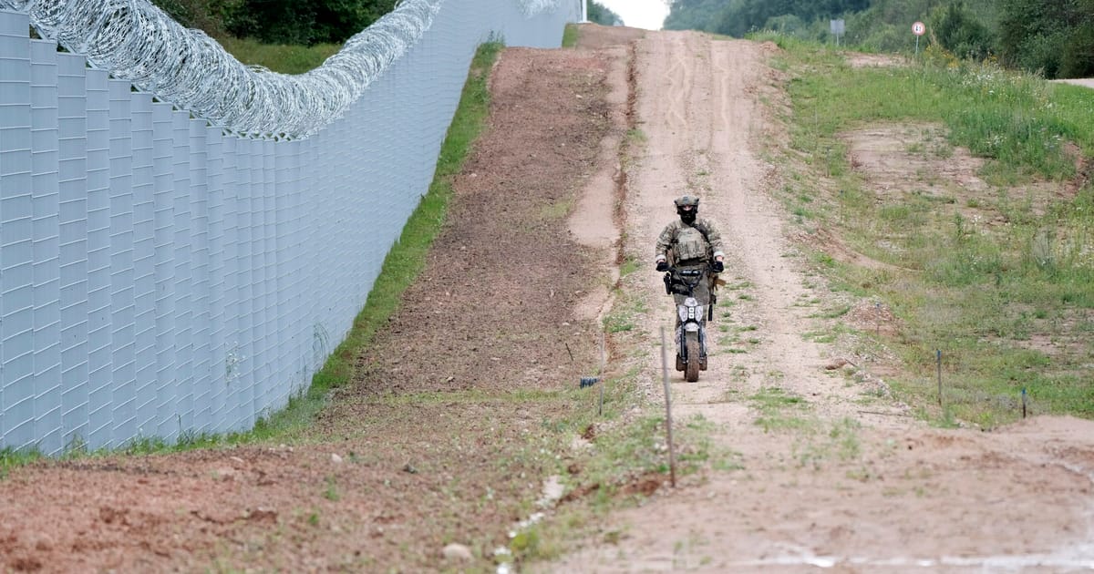 Latvia discovers secret migrant tunnel at Belarus frontier